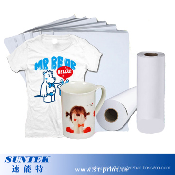 Heat Transfer Printing Sublimation Paper with High Quality (STC-T01)